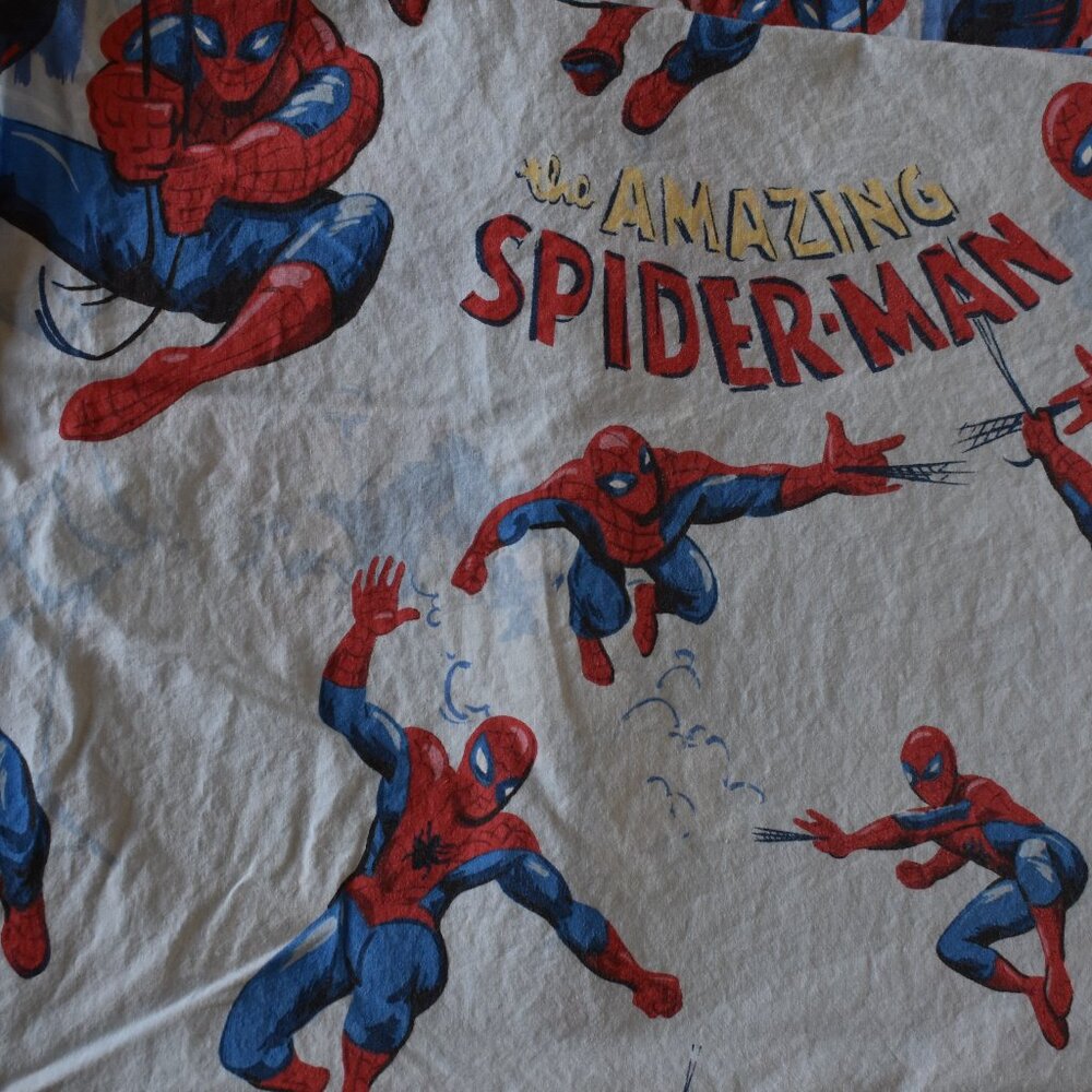 Pottery Barn Kids Spiderman Flat sheet Twin Bed